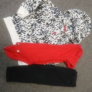 Baby girls preowned Carter's 3 pc set